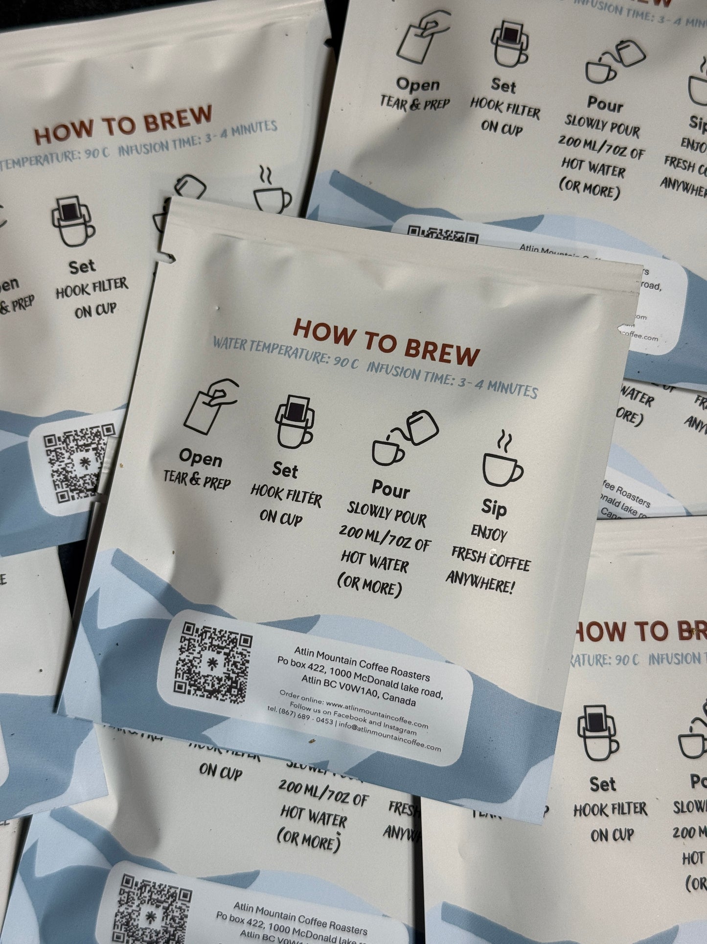 “Go pack” 10 single serve pourover coffees