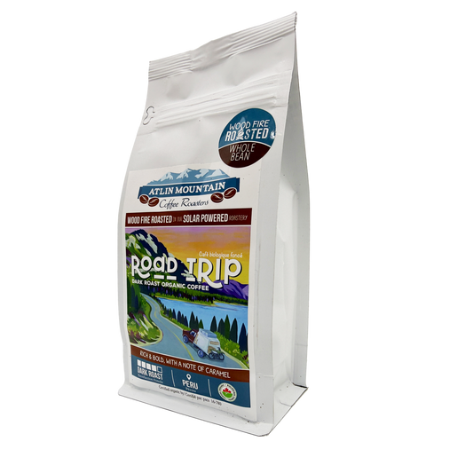 Road trip- Organic Peru Dark roast - Bold, Smoky, Caramel