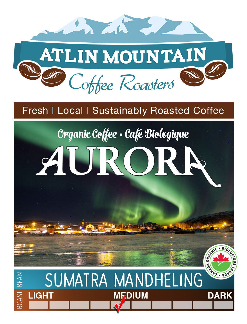 Sumatra Mandheling Medium Roast - atlin-mountain-coffee