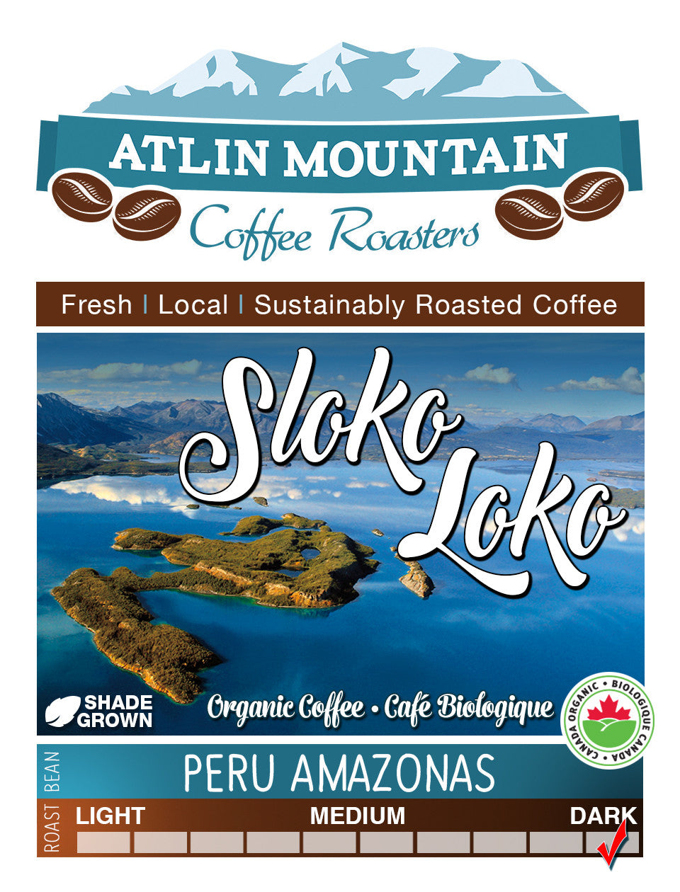 Peru Norte, French Roast - atlin-mountain-coffee