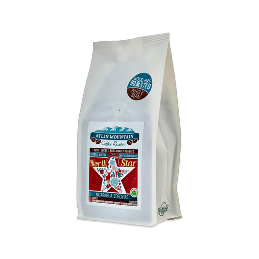 Northstar - Holiday special! Organic Nicaragua Segovias - Full city roast - Smooth, Sweet, almond