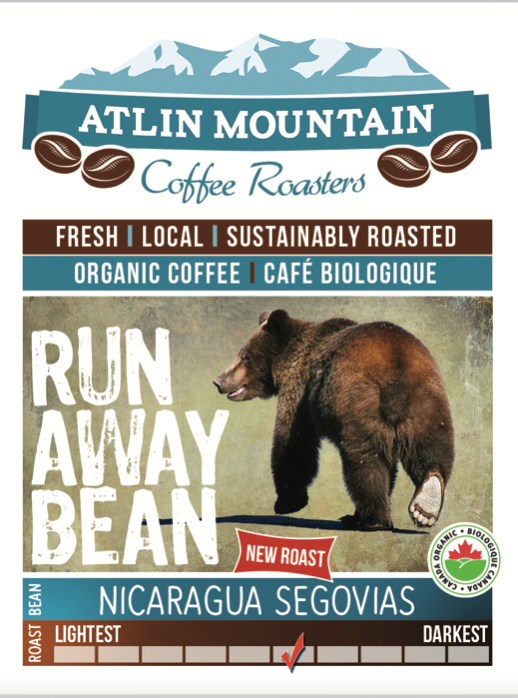 Runaway bean - Organic Nicaragua - Medium roast - Mild, Smooth, Sweet