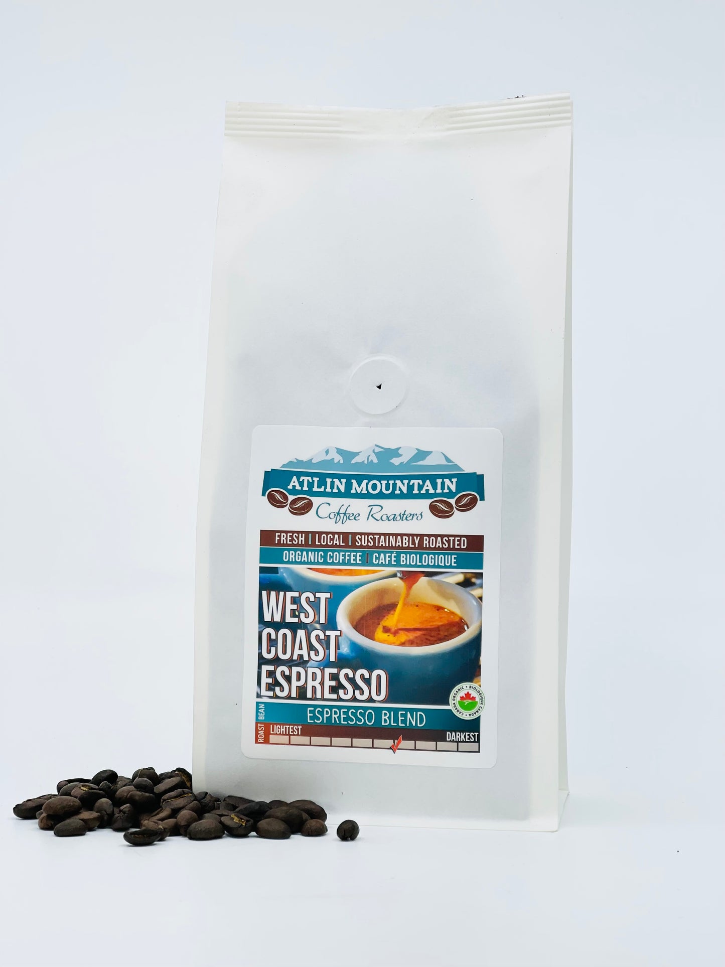 West Coast Espresso - Organic Espresso blend - Multi-origin - Bold, silky bodied