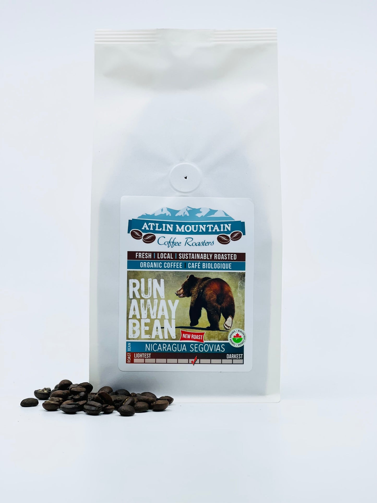 Runaway bean - Organic Nicaragua - Medium roast - Mild, Smooth, Sweet